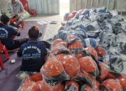 PHÚC TIẾN SẢN XUẤT MŨ BẢO HIỂM SỐ LƯỢNG LỚN